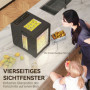 Frukttork med 12 rostfria brickor – LED-display, 48 h timer & jämn värmefördelning