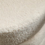 Fotpall Teddy Fleece Beige Cylindrisk From Φ 40 x 45 cm