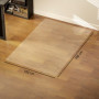 Transparent Golvskyddsmatta för Kontorsstol – 100 x 150 cm, 1,5 mm