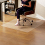 Transparent Fyrkantig Golvskyddsmatta för Kontorsstol – 120 x 120 cm, 1,5 mm