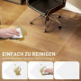 Transparent Fyrkantig Golvskyddsmatta för Kontorsstol – 120 x 120 cm, 1,5 mm