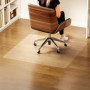 Transparent Fyrkantig Golvskyddsmatta för Kontorsstol – 120 x 120 cm, 1,5 mm