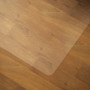 Transparent Fyrkantig Golvskyddsmatta för Kontorsstol – 120 x 120 c...