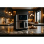 XXL Airfryer 8L - non-stick fritös LED-display & 10 Program