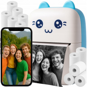 Bluetooth Termoskrivare - Snabb utskrift direkt från mobilen + 11 r...