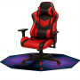 Skyddsmatta för Gamingstol – åttakantig, halkfri, vattentålig, 120 x 120 x 0,4 cm