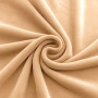 Klädsel till Soffa Universell Passform Beige 145–185 cm, elastisk velour, vattentät