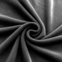 Klädsel till Soffa Universell Passform Grå 145–185 cm, elastisk velour, vattentät