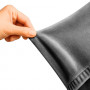 Klädsel till Hörnsoffa Universell passform Grå 190 – 230 cm, elastisk velour, vattentät