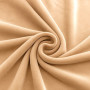 Klädsel till Hörnsoffa Universell passform Beige 190 – 230 cm, elastisk velour, vattentät