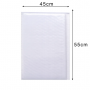 Bubbelkuvert 45 x 55 cm, 95-pack, vita, PE-material
