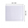 Bubbelkuvert 50 × 60 cm – 85-Pack Vita Kuvert I PE-Material, Stötdä...