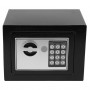 Elektroniskt Kassaskåp 23 x 17 x 17,5 cm, Svart