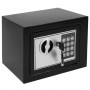 Elektroniskt Kassaskåp 23 x 17 x 17,5 cm, Svart