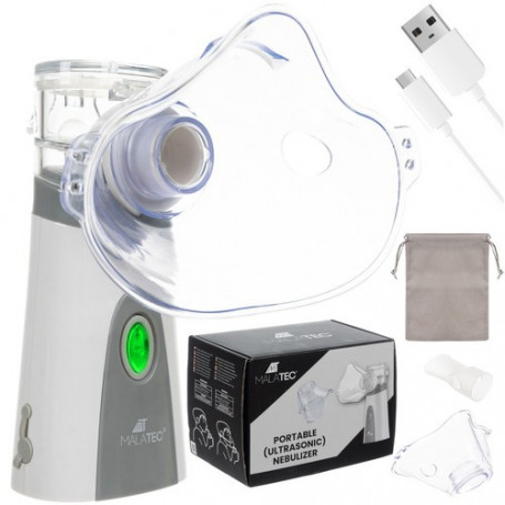 Portabel Nebulisator med Ultraljud MESH-teknik, Komplett Set