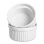 Ramekin i keramik 6-pack, 200 ml, ugns- och mikrosäkra, 9 x 4,6 cm (Ø x H)