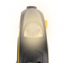 Automatisk hundkoppel med LED-ficklampa – 5 m band, för hundar 10–25 kg