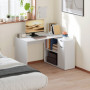 Hörnskrivbord med flexibel layout och förvaring – 120 x 96 x 75 cm