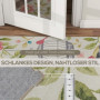 Maskintvättbar Matta till Barnrum med fågelmotiv och halkfri baksida – 200 x 140 cm