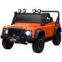 Elbil för barn – Land Rover Defender 110 SVX med fjärrkontroll Orange