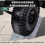 Elbil för barn – Land Rover Defender 110 SVX med fjärrkontroll Vit