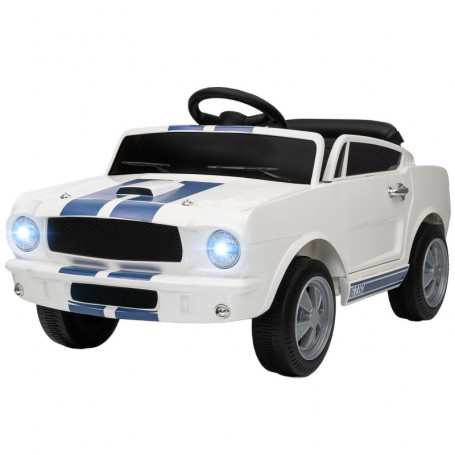 Elbil för barn – Ford Shelby GT 350 med fjärrkontroll och ljudsystem