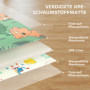 Dubbelsidig Lekmatta med dinosauriemotiv 196 x 176 cm – 1,5 cm tjock