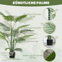 Konstgjord Palmväxt 175 cm med 16 UV-beständiga blad