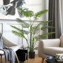 Konstgjord Palmväxt 175 cm med 16 UV-beständiga blad
