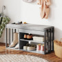 Skobänk med Sits & Förvaring – Modern Design i Tre Nivåer