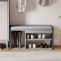 Skobänk med Sits & Förvaring – Modern Design i Tre Nivåer