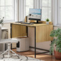 Hopfällbart Skrivbord med justerbar längd – 170 x 58 cm, modern design