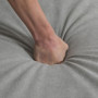 Schäslongsoffa 3-sits Vändbar Grå 197 x 139 x 91 cm