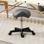 Ergonomisk Sadelpall med hjul och höjdjustering – 45–59 cm