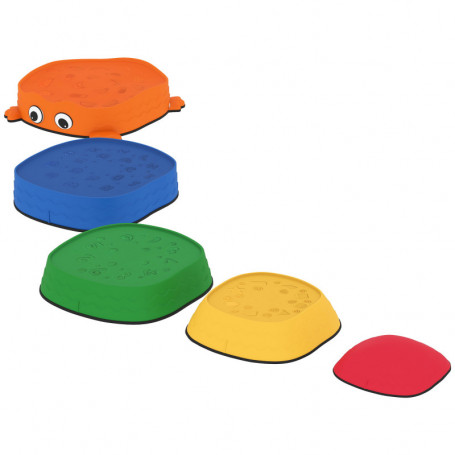 Grodformade Trappstenar för Barn – Balans & Lek 2–8 år