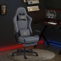 Ergonomisk Gamingstol med 3D-armstöd, Fotstöd & Syntetisk Mocka – Max 120 kg