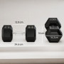 Hantelset 2 x 17,5 kg – hexagonal design med räfflat grepp