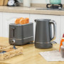 Vattenkokare 1,7 L med Brödrost i Elegant Grå Design