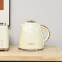 Vattenkokare 1,7 L – Snabbkokande 2200 W med Torrkokningsskydd och Filter Beige