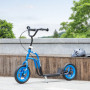 Sparkcykel för Barn med Handbroms, 12” hjul & höjdjusterbart styre Blå
