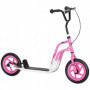 Sparkcykel för Barn med Handbroms, 12” hjul & höjdjusterbart styre Rosa