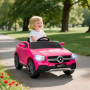 Barn elbil Mercedes-Benz GLC Coupé rosa 12V licensierad med fjärrko...