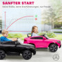 Barn elbil Mercedes-Benz GLC Coupé rosa 12V licensierad med fjärrko...