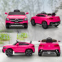 Barn elbil Mercedes-Benz GLC Coupé rosa 12V licensierad med fjärrko...