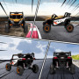 Elbil för Barn UTV 12V – 2 motorer 3–7 km/h, fjärrkontroll & LED-lj...