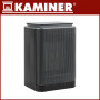 Keramisk värmare KAMINER svart 1500W med LED-display, termostat 10–...