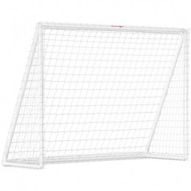 Fotbollsmål För Trädgård Med Plastkonstruktion Och Nät, 240 x 90 x ...