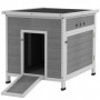 Ankhus Med Ramp, Utdragbar Botten Och Ventilation, 63 x 82 x 76 cm,...