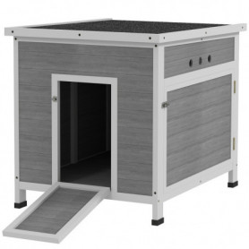 Ankhus Med Ramp, Utdragbar Botten Och Ventilation, 63 x 82 x 76 cm,...