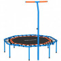 Fitness Trampolin med Justerbart Handtag och Ihopfällbar Design 128...